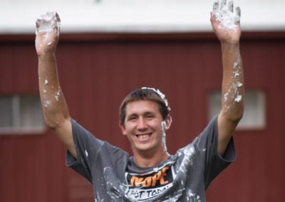 Kaleb at Sr Camp